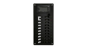 15A & 30A AC Power Distribution Panel with Blue Sea Circuit Breaker