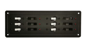 15A AC Power Distribution Panel with Blue Sea Systems Circuit Breaker