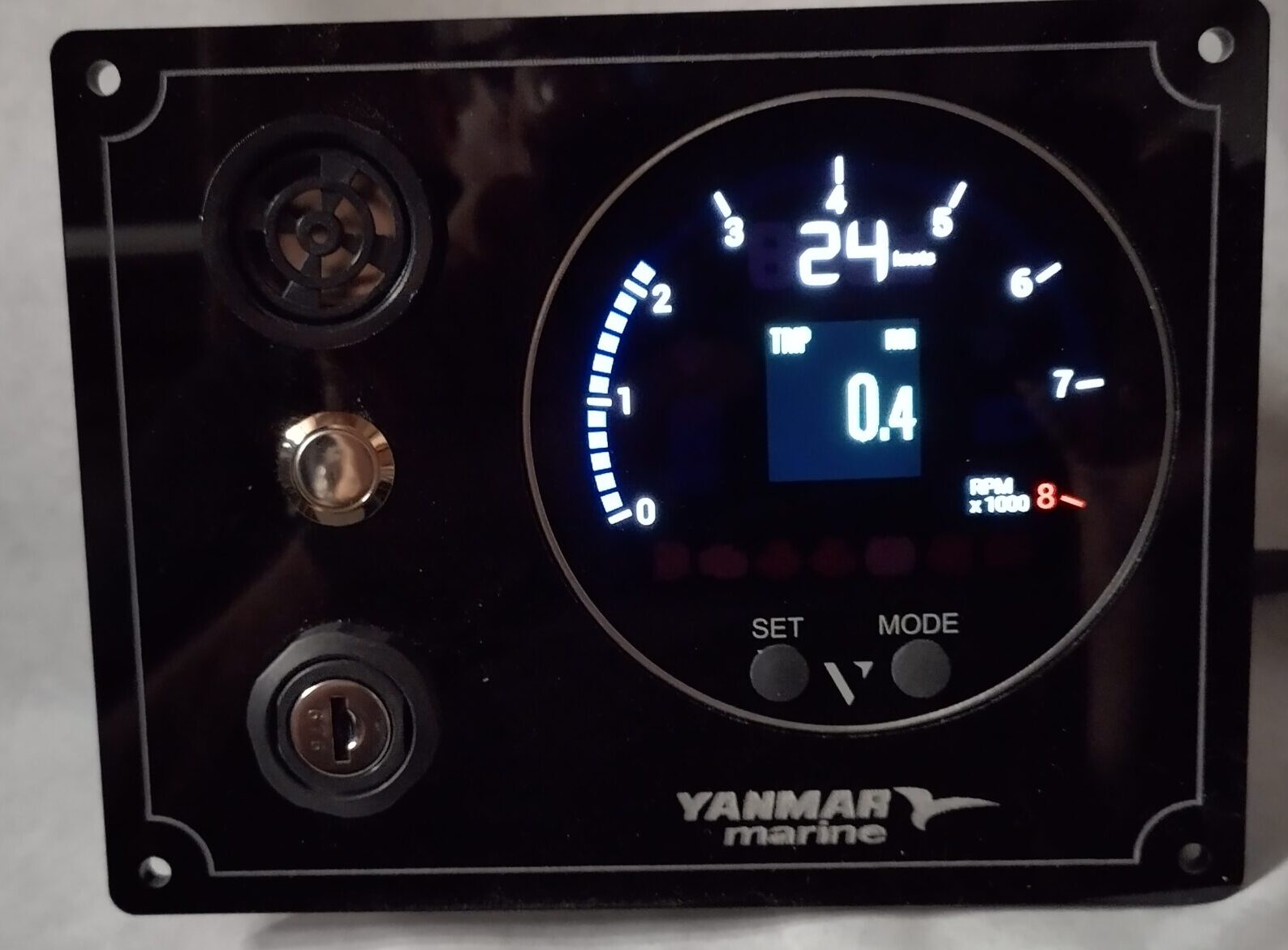 Yanmar Digital Tachometer W/ NMEA Converter BuiltIn Sending Unit Included AC DC Marine Inc.