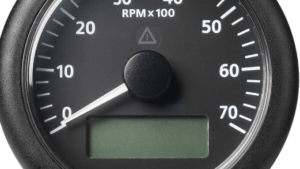VDO Switzerland Marine 3-3/8" (85mm) Viewline Tachometer W/Multi-Function Display 0 - 7000 Rpm - Black - Part No. A2C59512394