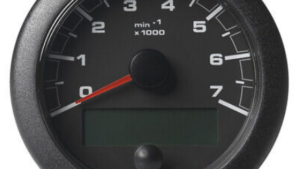 VDO Marine 3-3/8" (85mm) Oceanlink Tachometer w/Multi-Function Display  0 - 7000 Rpm - Black - Part No. A2C1065810001