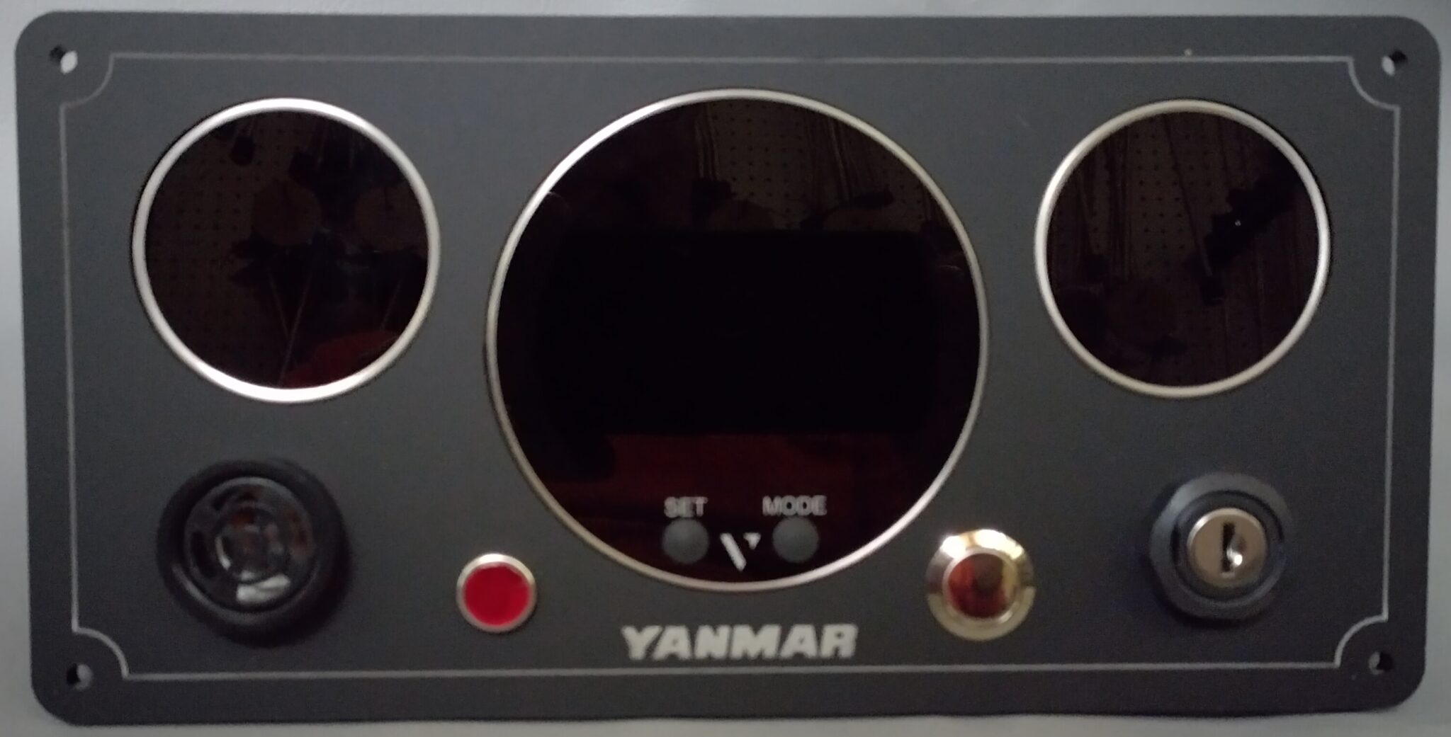 Yanmar Engine Digital Panel with 3 VMH Gauges + Built-In NMEA Converter ...