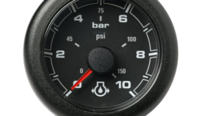 VDO (52mm) OceanLink Engine Oil Pressure 10 Bar/150 psi - Black - Part No. A2C1066000001