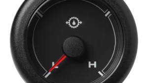 Veratron 52MM (2-1/16") OceanLink Transmission Oil Pressure Low/High (440 PSI) - Black Dial & Bezel