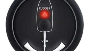 ViewLine Rudder Angle Indicator +/-45° Gauge Black