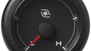 OL Boost Pressure 52mm Low/High 30psi Black