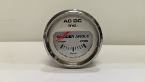 AC DC Marine Inc. Rudder Angle Indicator Part No. GP8097A