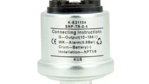 Oil Pressure Sensor 0-5 bar With Alarm 0.8 bar NPT 1/8-27 0-5 Bar - KE21104