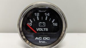 AC DC Voltmeter 12V Part No. VP0314A