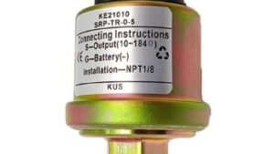 Oil Pressure Sender 0-5 bar/80psi Floating Ground 1/8"-27 NPT - Part No.: KE21010
