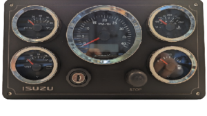 Isuzu Instrument Panel – 5 Cockpit Gauges