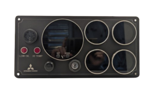 Mitsubishi Digital Marine Panel 5 VMH Gauges