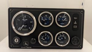 John Deere Diesel Marine Instrument Panel – 5 Premier Gauge (Made in USA)