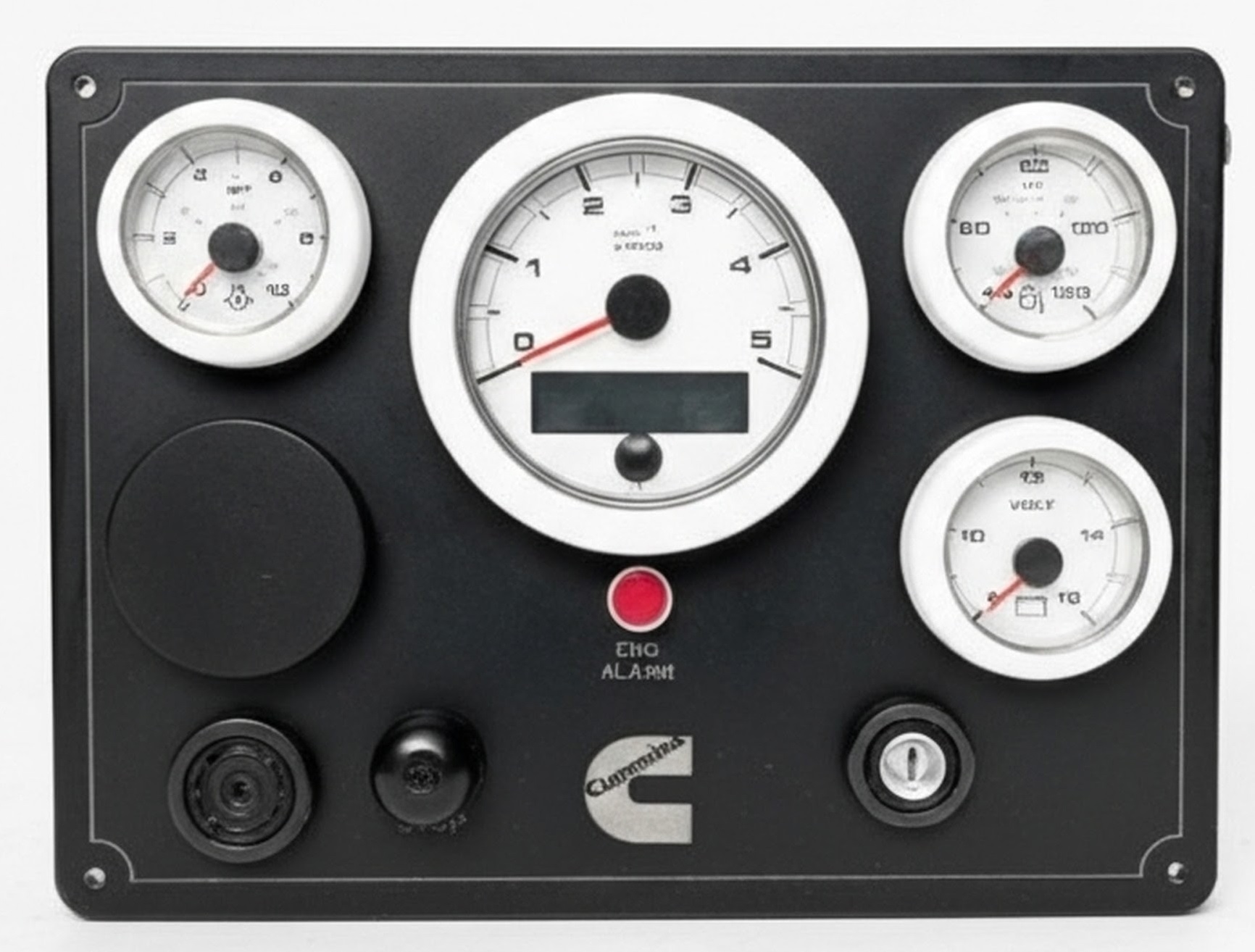 Cummins Engine Instrument Panel with 4 OceanLink VDO Gauges (Made in ...