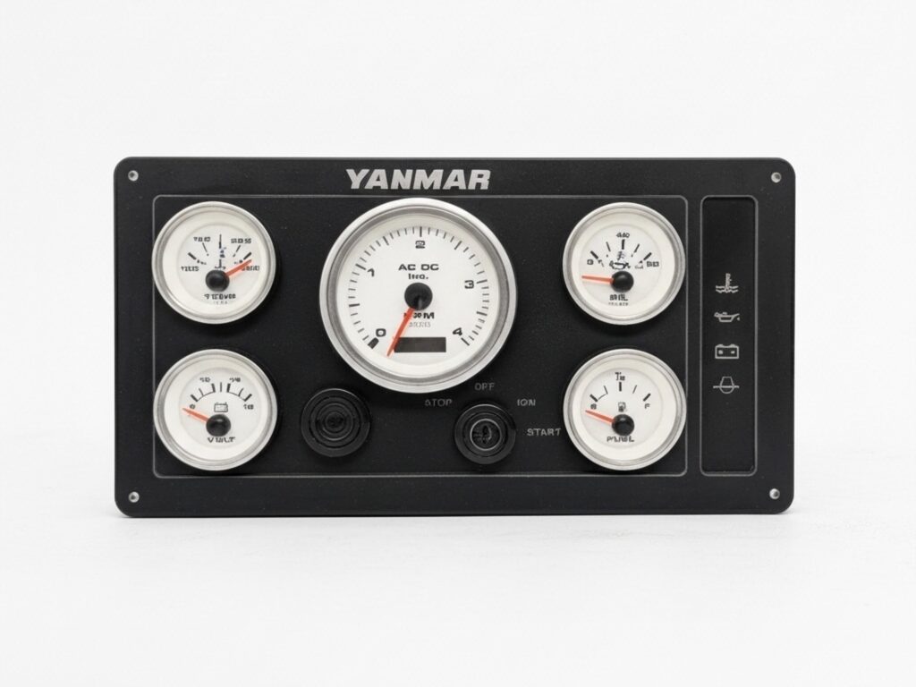 Yanmar Advance Panel w/ 5 Premier Gauges (MADE IN USA) | AC DC Marine ...