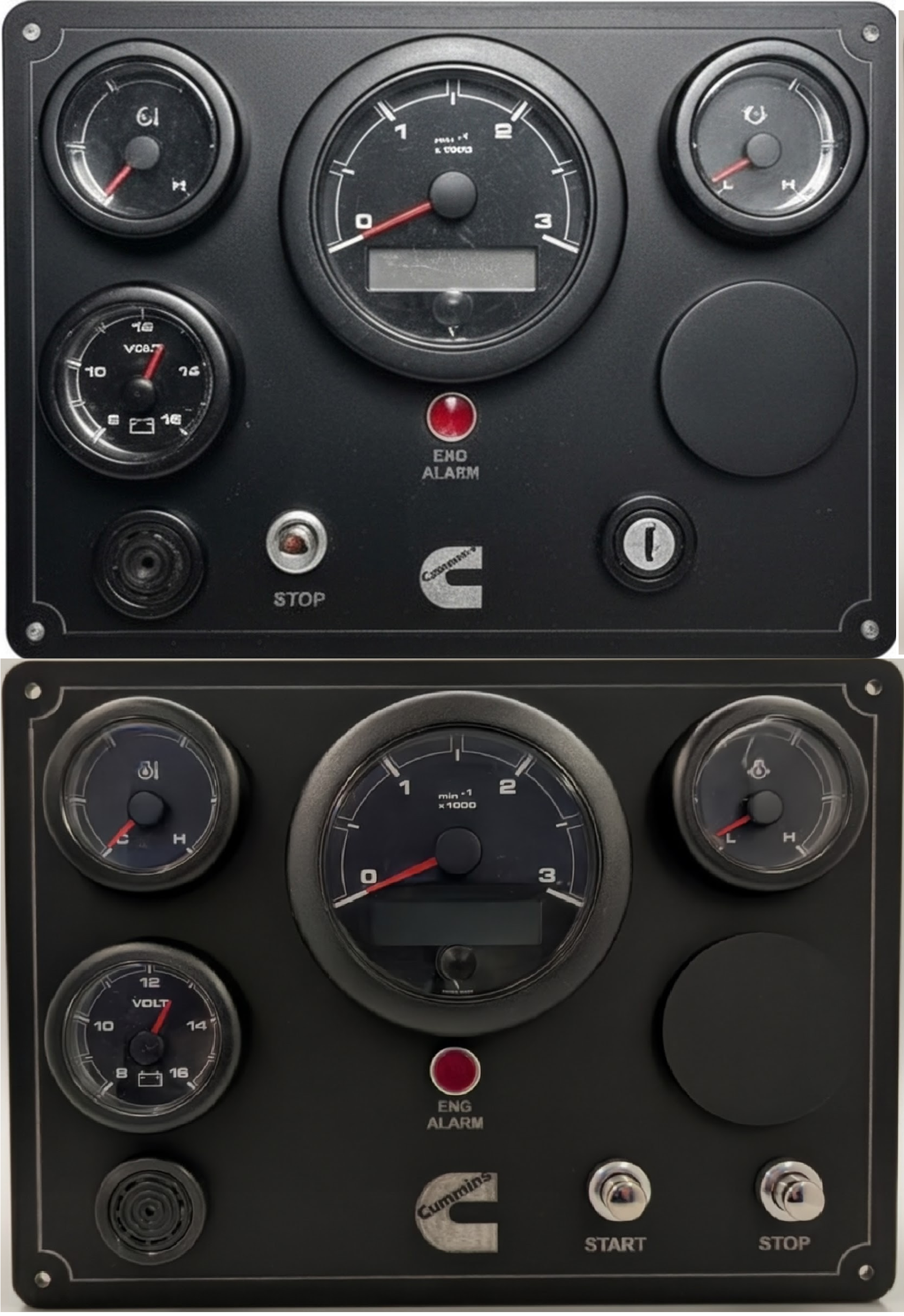 Cummins B3.9 |Dual Station| Marine Engine Panels - PLUG AND PLAY (Made in USA)