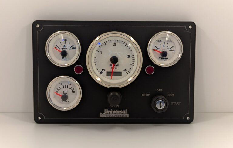 Universal Marine Instrument Panel 4 Premier Gauges (Made in USA) | AC ...
