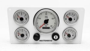 Westerbeke Marine Engine Panel - 5 Offshore Gauges