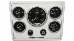 Westerbeke Engine Marine Panel - 5 Premier Gauges (Made in USA)
