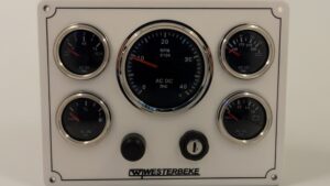 Westerbeke Engine Marine Panel - 5 OffShore Gauges