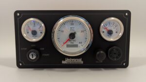 Universal Marine Instrument Panel 3 OffShore Gauges
