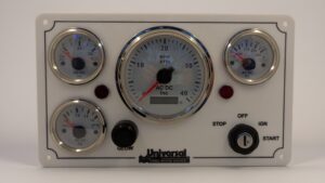 Universal Marine Instrument Panel 4 OffShore Gauges