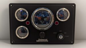 Universal Marine Instrument Panel 4 OffShore Gauges