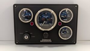 Universal Marine Instrument Panel 4 Premier Gauges (Made in USA)