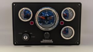 Universal Marine Instrument Panel 4 Offshore Gauges