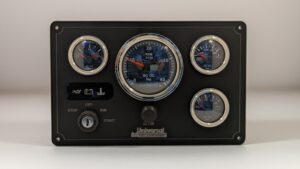 Universal Marine Instrument Panel 4 Offshore Gauges