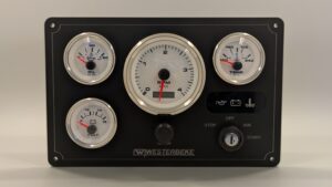 Westerbeke Marine Instrument Panel 4 Premier Gauges (Made in USA)