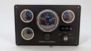 Westerbeke Marine Instrument Panel 4 Offshore Gauges