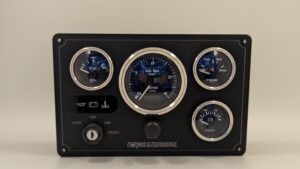 Westerbeke Engine Marine Panel - 4 Premier Gauges (Made in USA)