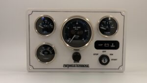 Westerbeke Marine Instrument Panel 4 Premier Gauges (Made in USA)