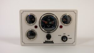 Universal Marine Instrument Panel 4 Offshore Gauges (Made in USA)