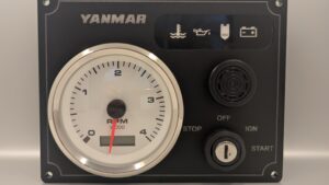 Yanmar Diesel Engine Panel 1 Premier Tachometer Gauge (Made in USA)