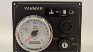 Yanmar Diesel Engine Panel 1 Offshore Tachometer Gauge