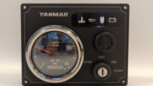 Yanmar Diesel Engine Panel 1 Offshore Tachometer Gauge