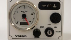 Volvo Penta Marine Diesel B-Type Panel 1 Premier Tachometer (Made in USA)
