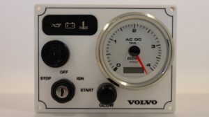 Volvo Penta Marine Diesel B-Type Panel 1 Premier Tachometer (Made in USA)