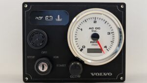 Volvo Penta Marine Diesel B-Type Panel 1 Premier Tachometer (Made in USA)