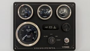 Volvo Penta Advanced Marine Panel w/ 4 Premier Gauges (MADE IN USA)