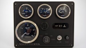 Volvo Penta Advanced Marine Panel w/ 4 Premier Gauges (MADE IN USA)